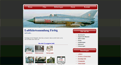 Desktop Screenshot of luftfahrtsammlung-fiebig.de